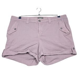 Torrid Women's Mauve Cargo Shorts Size 20